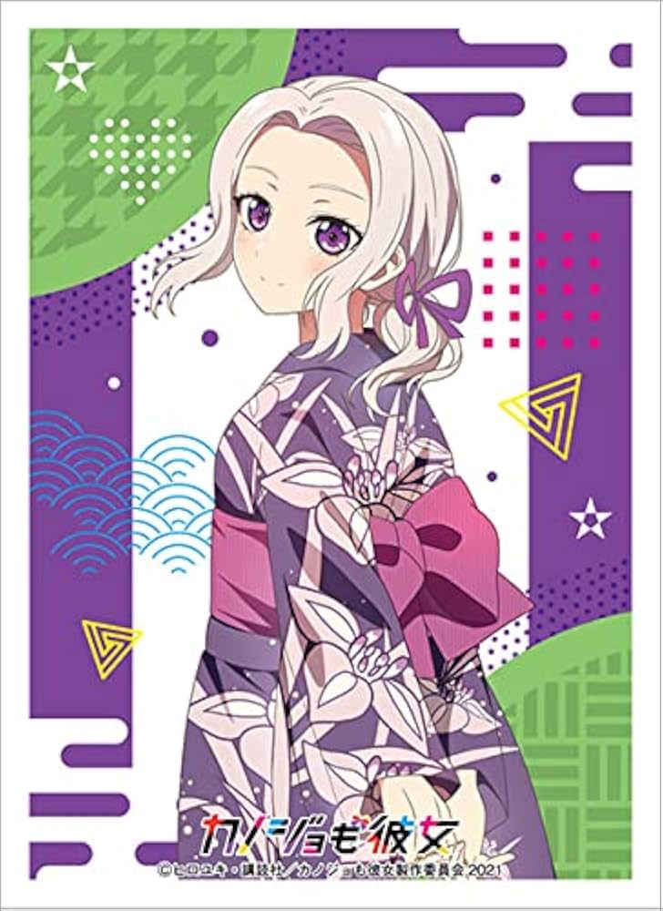 #8641 【未使用】 A5キャラファイン 桐生紫乃 カノジョも彼女 12月一般発売】『マガジンヒロインフェス』TVアニメ「カノジョも